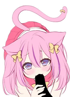 ねこますちゃんに恵方巻はむはむしてもらった