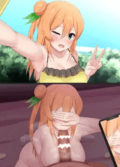 ミカンママフェラ撮り