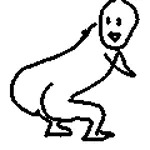 二足歩行人間