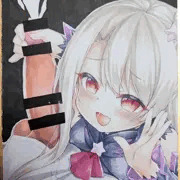 <色紙>　手こきテスタメントイリヤ / プリズマ☆イリヤ
