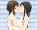 お風呂で体洗いっこ