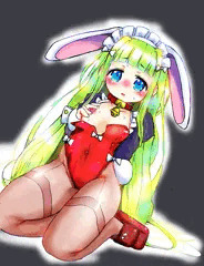 さみしいうさぎ　ふけんぜん。