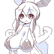 爆乳水着くらりすちゃん