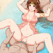 Skeb 水着リンダ 凌辱