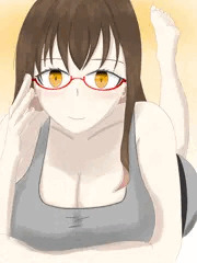 スポブラ眼鏡っ子