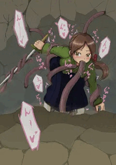 女剣士の修行