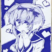おねだりときつ色紙