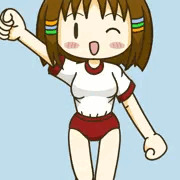 デフォルメ線目ちゃん（仮）
