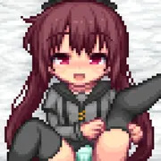 月咲ちゃんニーソコキ