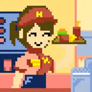 ファストフードの店員さん