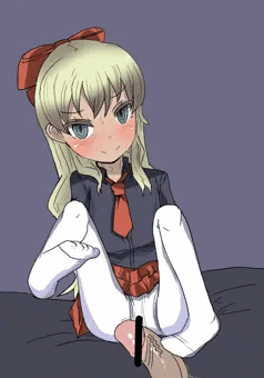褐色金髪ロリ