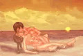 夕暮れ海辺（バージョン２）