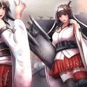 艦これ扶桑と山城（skebリクエスト）