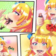 ギャル子ちゃん vore漫画