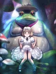 【獣姦】アリスとカエルのお茶会/【bestiality】Alice and the Frogs' Tea Party/