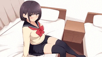 制服 ニーソ