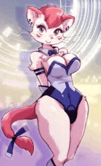 SF風スーツキャット