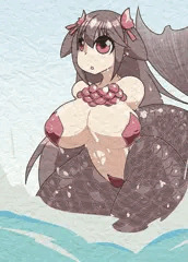 リクボ】真屋由暉子人魚化