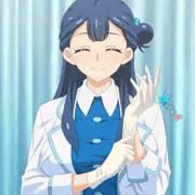【宣伝】手袋をはめる女医さん