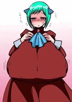昔の創作おっぱい娘