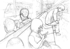 鉛筆画3
