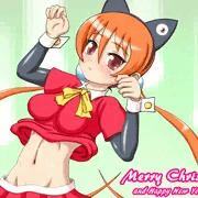 2016年のサンタ娘