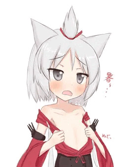 暑いのが我慢できない祥鳳ちゃん