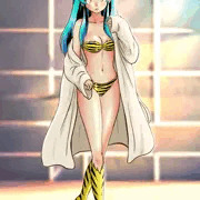 ラムちゃんコスプレさせられ娘