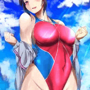 ✨🏊‍♀️競泳水着ジュリ🏊‍♀️✨