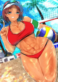 ✨🌞🏖️砂浜のNo.1アタッカー🏖️🌞✨