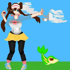 改造ボールでトレーナを捕まえた