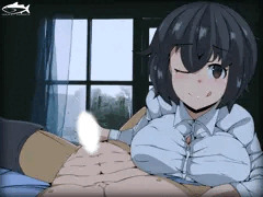 朝手コキ