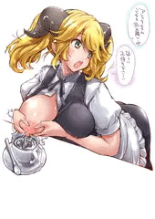 忙しいアレッタ