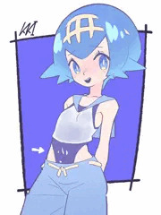 水着の角度がエグいスイレンちゃん