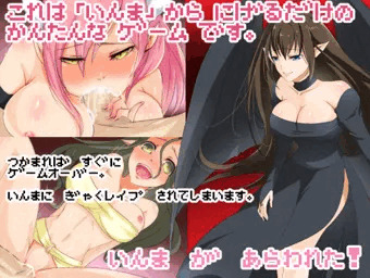 淫魔から逃げ回るだけの簡単なRPG