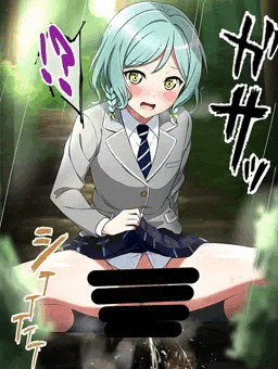 リク絵　（限界放尿氷川日菜）