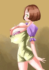 横からおっぱい