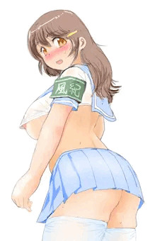エロ制服の風紀委員