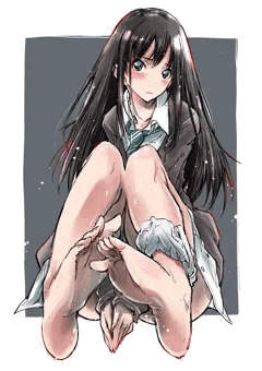 体育座りのしぶりん