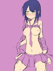 半脱ぎ