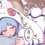 パジャマ衣装レイセンと