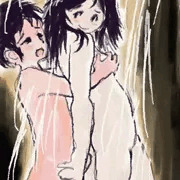 背後から乳揉み画49