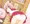 ぱんつを破かれるピンクの子