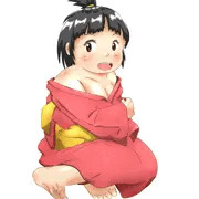 脱ぎかけのぽっちゃり少女