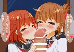 雷ちゃんと電ちゃんに…