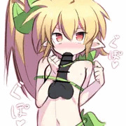 メロンちゃんフェラ