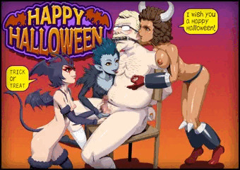 ハロウィンにイタズラされちゃう