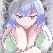 涼髪ボーイッシュお姉ちゃんの乳寄せ💕 Cool-haired, boyish older sister's cleavage is pushed together 💕