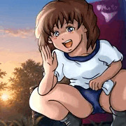 呼びかける灰原の様子