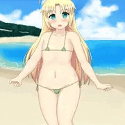 ちびアルファと海へ行ってみた